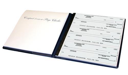 3-On-A-Page General Disbursement Compact Business Checks + Cover / Item: IPPCCC