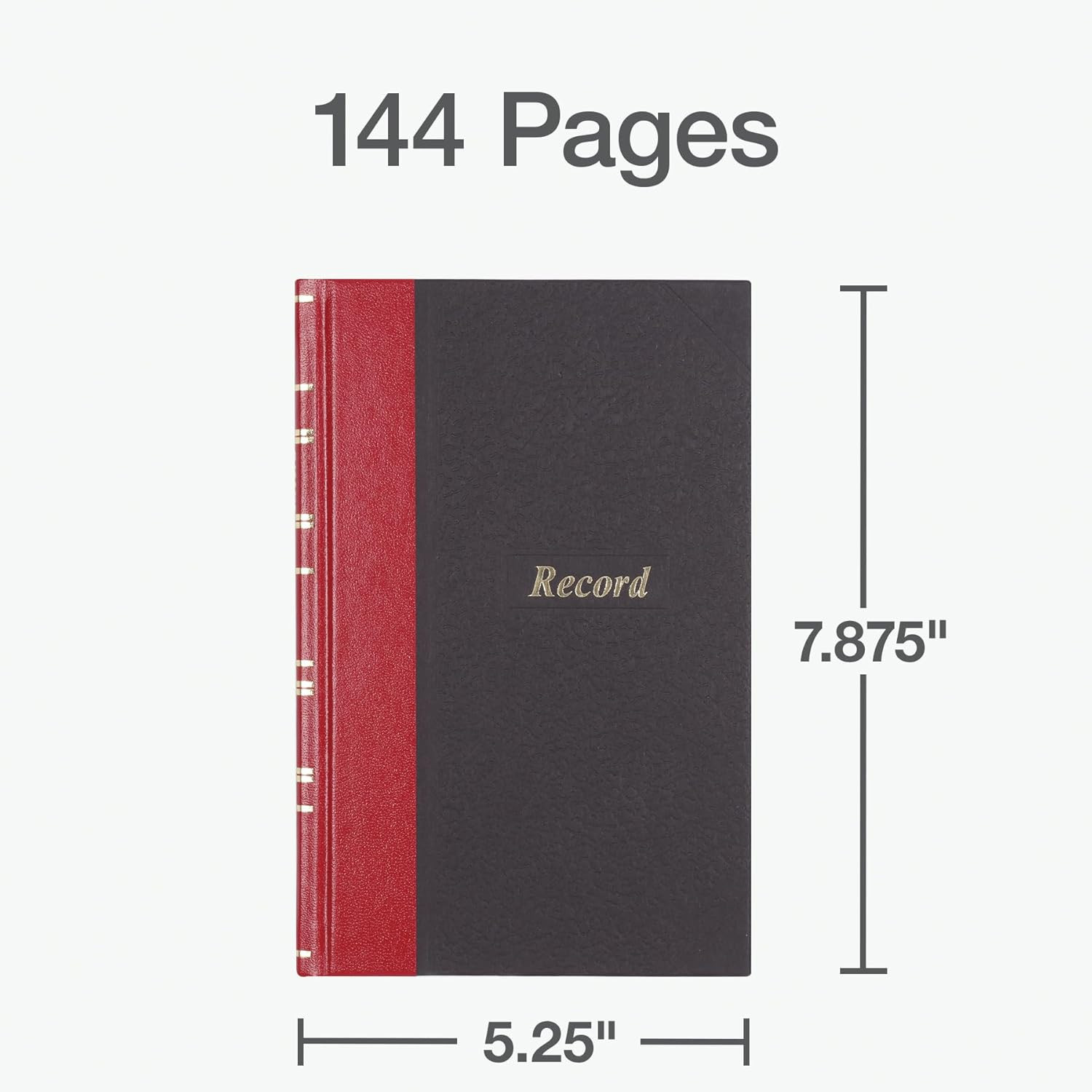 Small Account Book, Record Ruled to Document Facts, Events & Notes, 5″ X 7-1/2″,