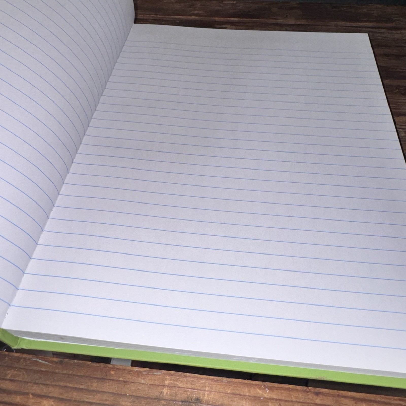 Federal Supply Service Record Book Hardcover Lined Green