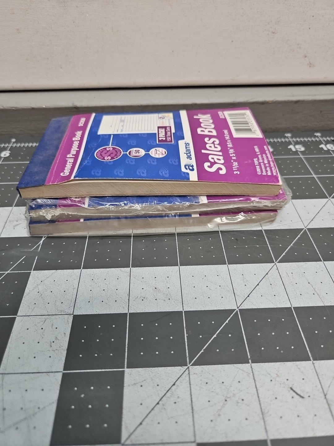 Receipt Book Adams General Purpose Sales Book Lot of 3 Carbonless Sets