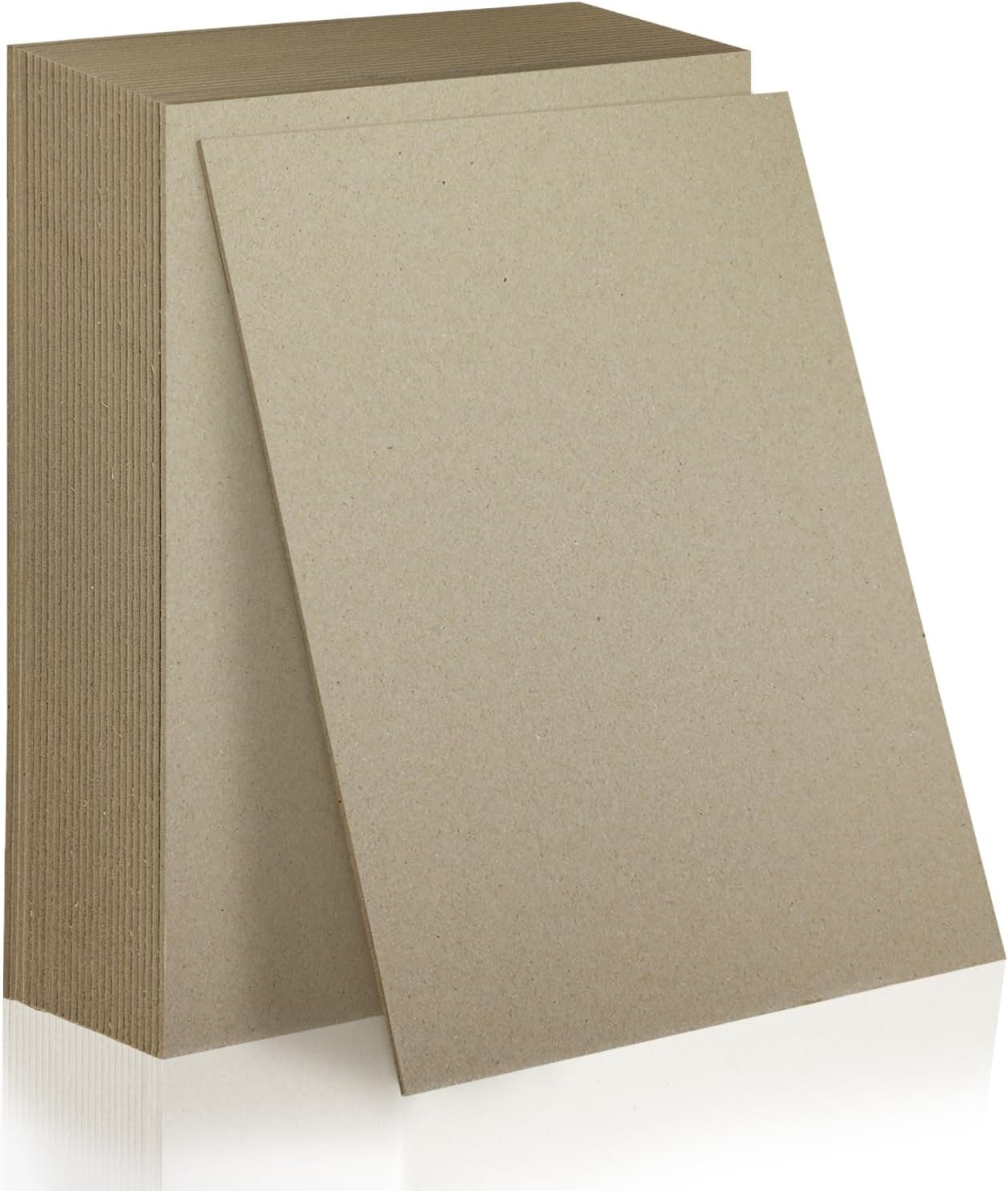 25 Pack 2mm Book Binding Board 12.5×10 Inch Chipboard Sheets for Crafts Covers