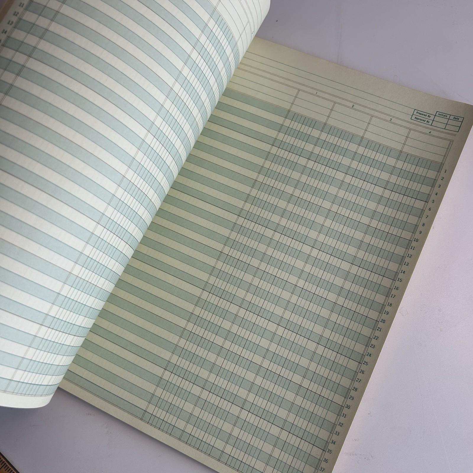 Vernon McMillan Columnar Ring Book Pads 6104 4Col Rite-Across, 50 Shts
