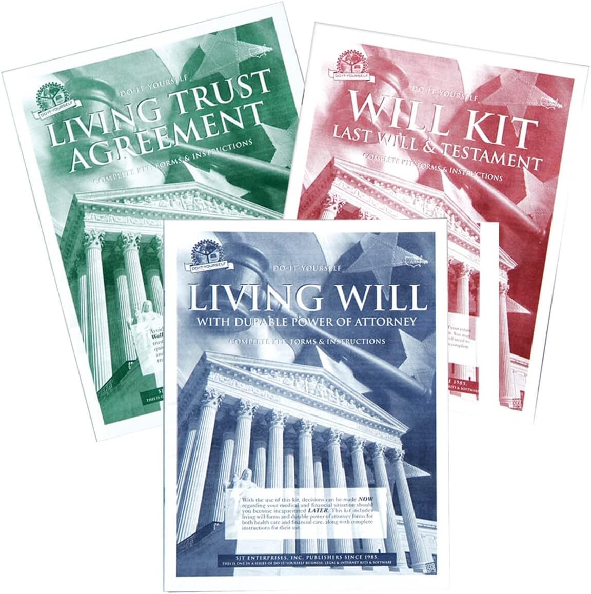 Do-It-Yourself Will Kit – Includes Last & Testament Living and Trust Booklets