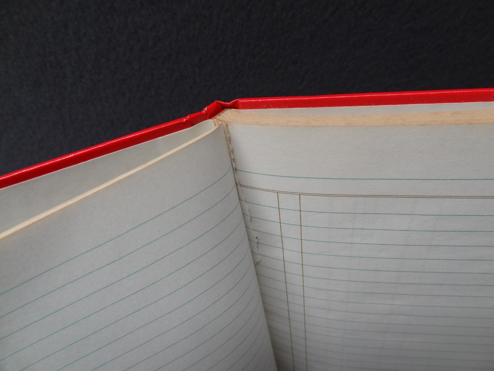Simplex 91-513 63-Page S.E. Ledger Record Account VTG Red Bound Hardcover Book
