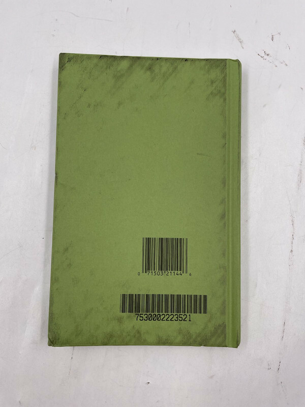 BLANK GREEN NOTEBOOK FEDERAL SUPPLY SERVICE SMALL