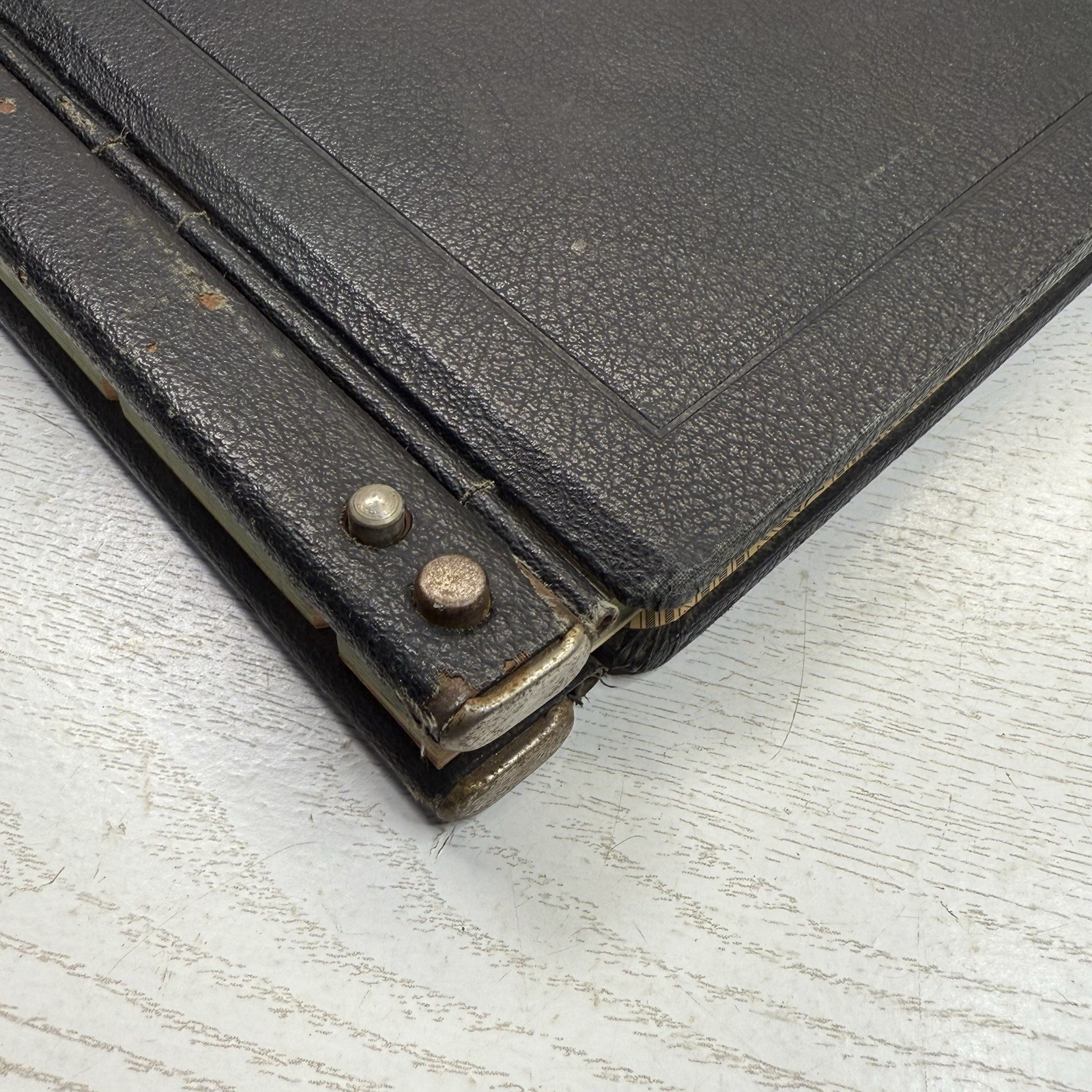 Standard Boorum & Pease No. 6215 1/2 B Two Post Hinge Ledger Paper Made In USA