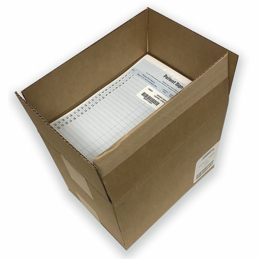 Tabbies Patient Sign-in Label Forms – 125 Sheet[s] – 125 / Pack (tab-14531)