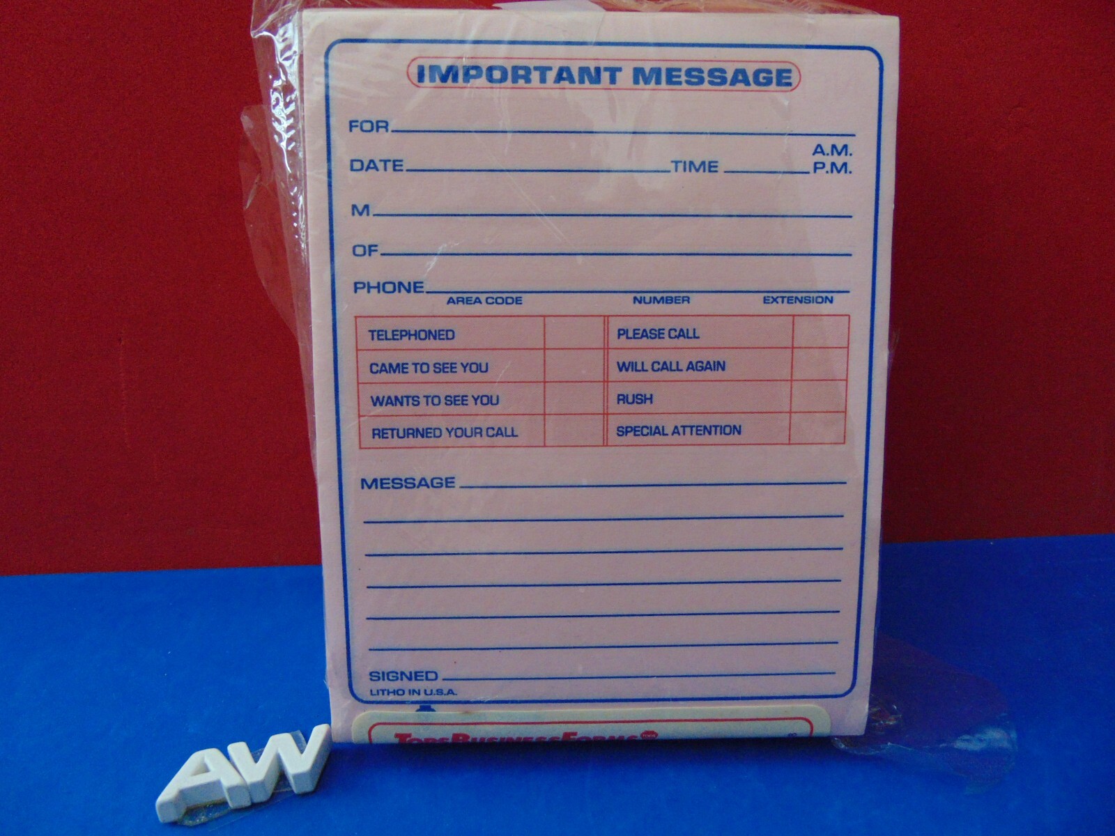 12 Pads Total 600 Sheets Top Business Forms 3002-S “While You Were Away” Notes