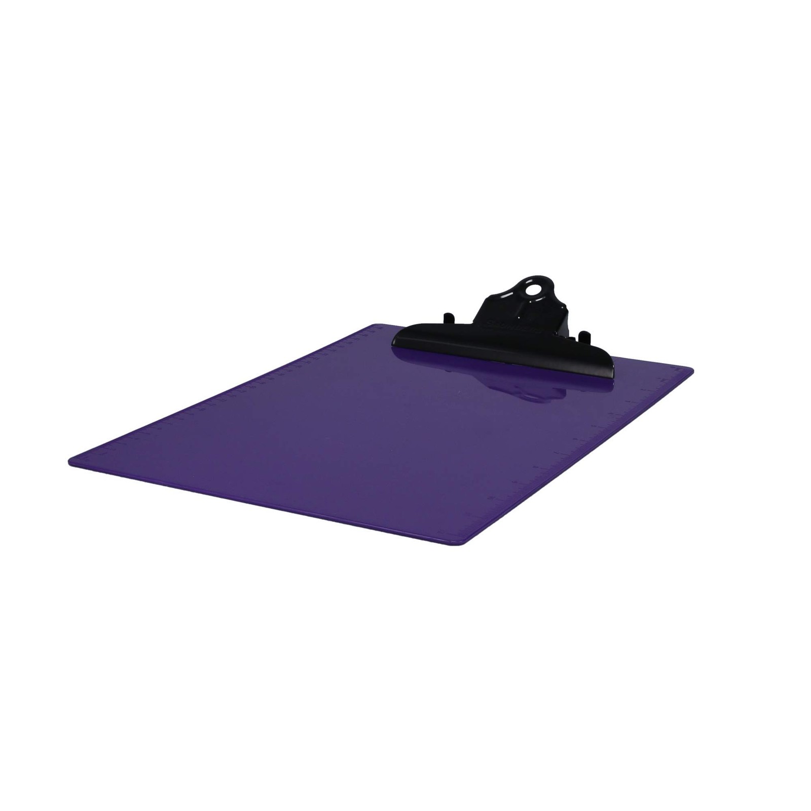Saunders 21606 Recycled Plastic Clipboard w/Ruler Edge, 1″ Pack of 1, Purple