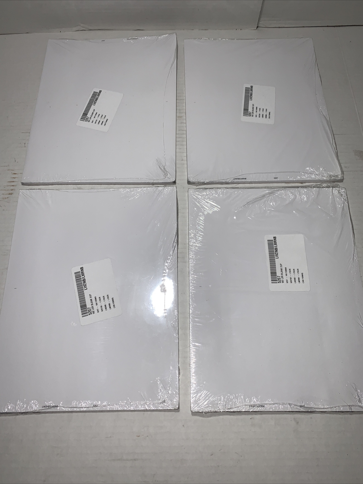 400) W-2 or 1099 Tax Forms 5207 Blank 2-Up 8.5” x 11” *Value Bundle of 400 Forms