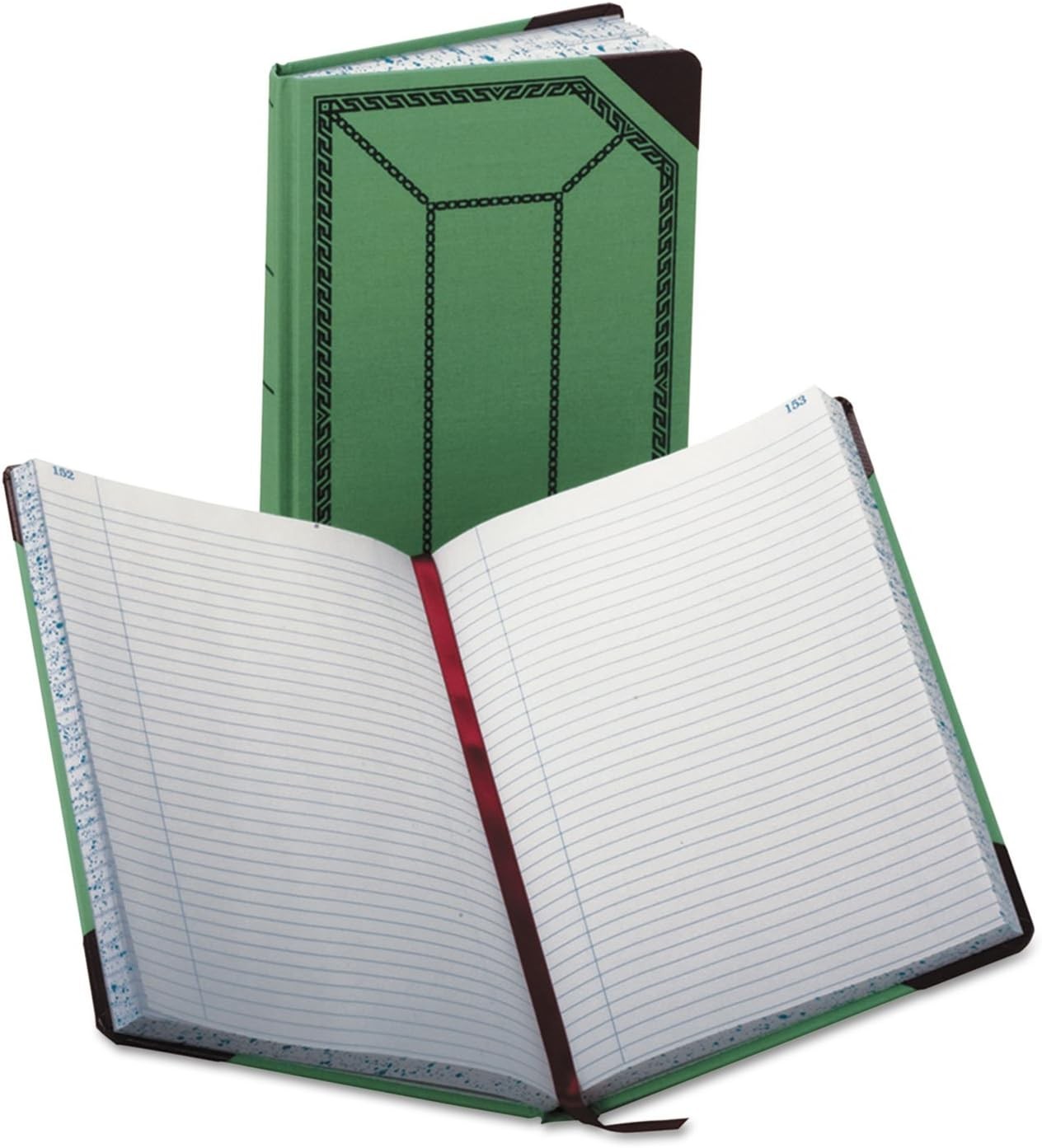 ® Canvas Account Book Record 16 Lb. 12 1/2″ x 7 5/8″ 300 Pages Blue