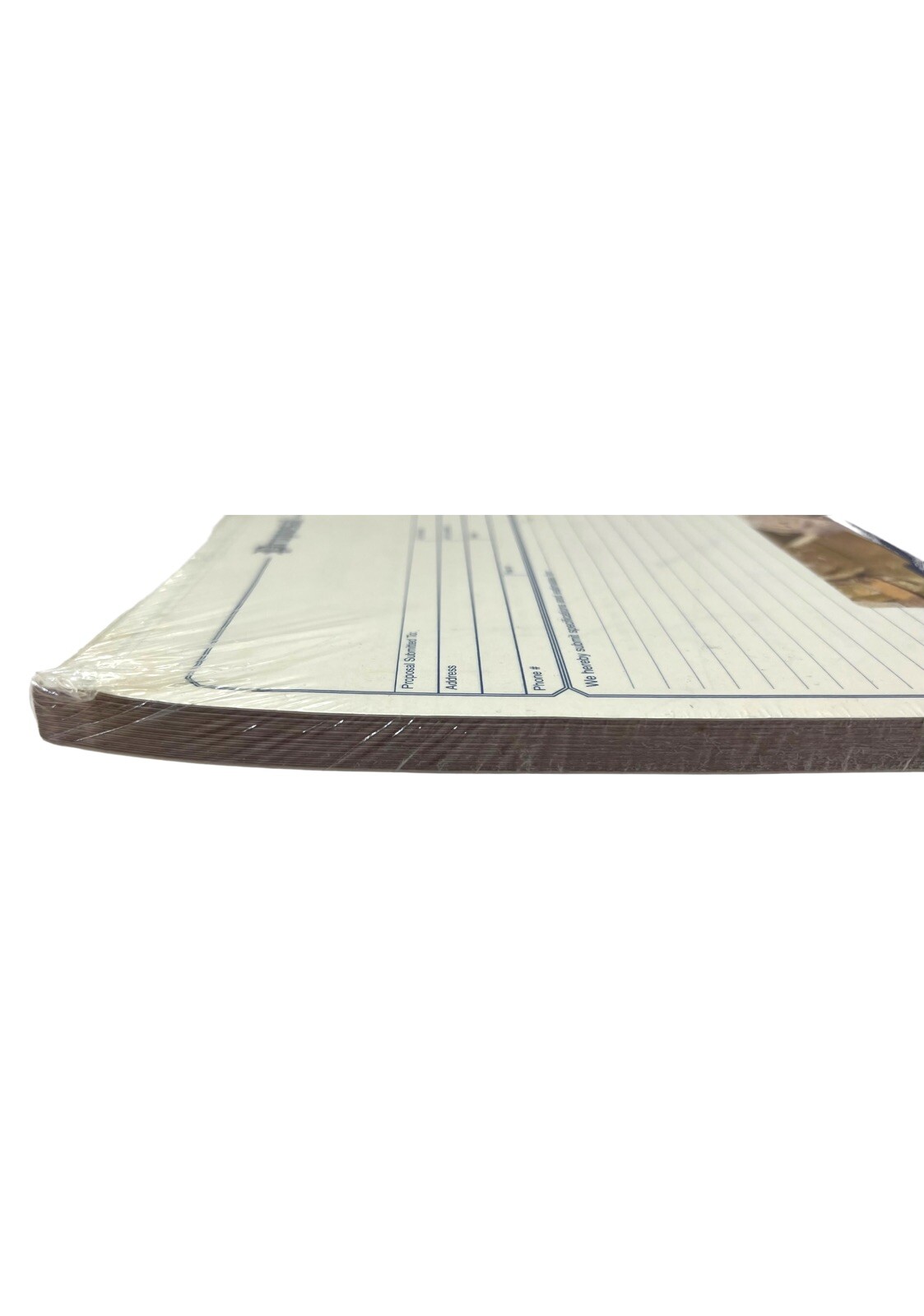 Adams Contractor’s Proposal Forms NC3819 3-Part Carbonless 50 Pack 8 1/2” x 11”
