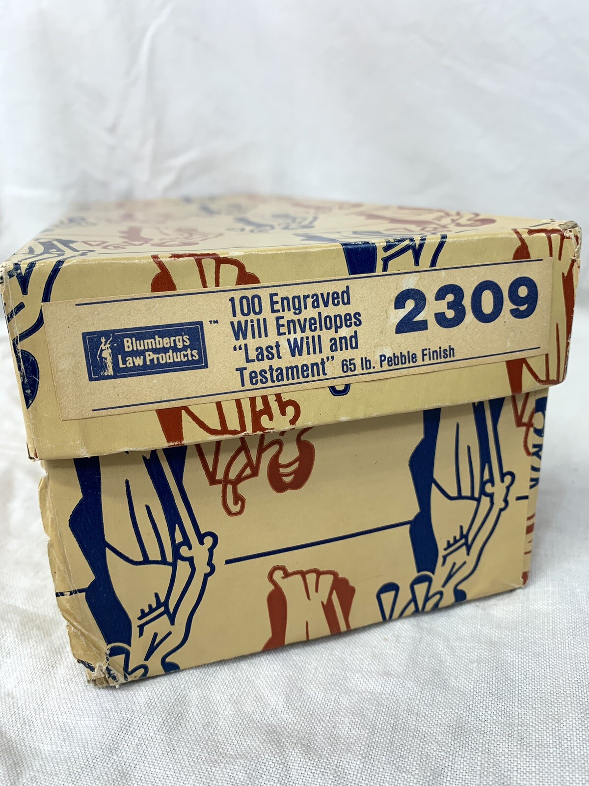 2 Last Will and Testament Legal Envelopes High Quality Blumberg’s Law Products