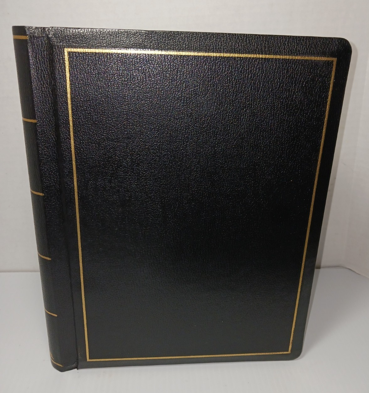 Vintage NATIONAL Blank Book Co Minute Book – Stockholders Ledger, Bookkeeping –