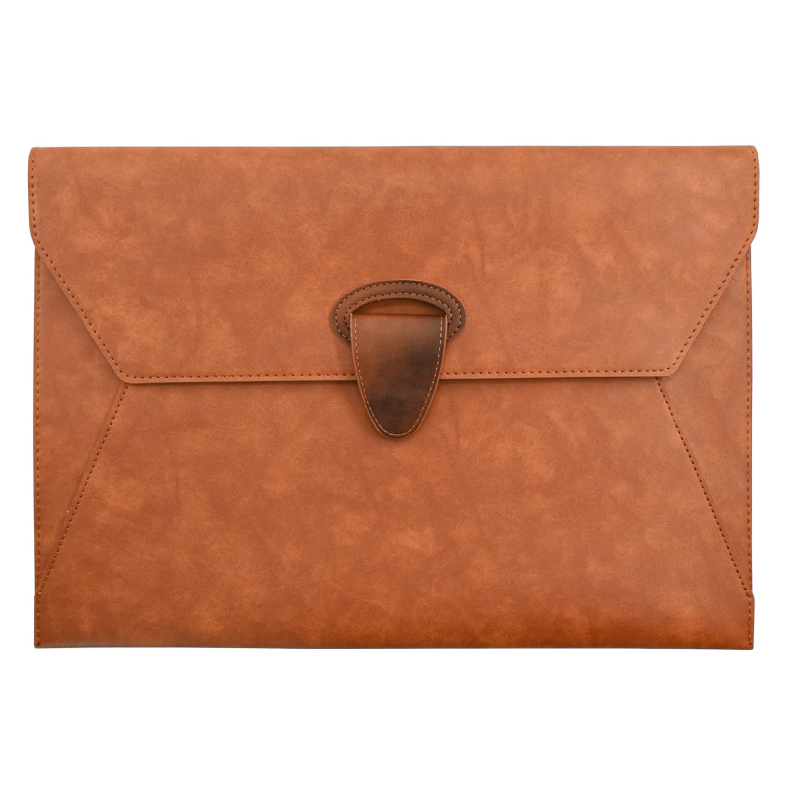 VANRA PU Leather File Folder Document Organizer Holder Waterproof Brown
