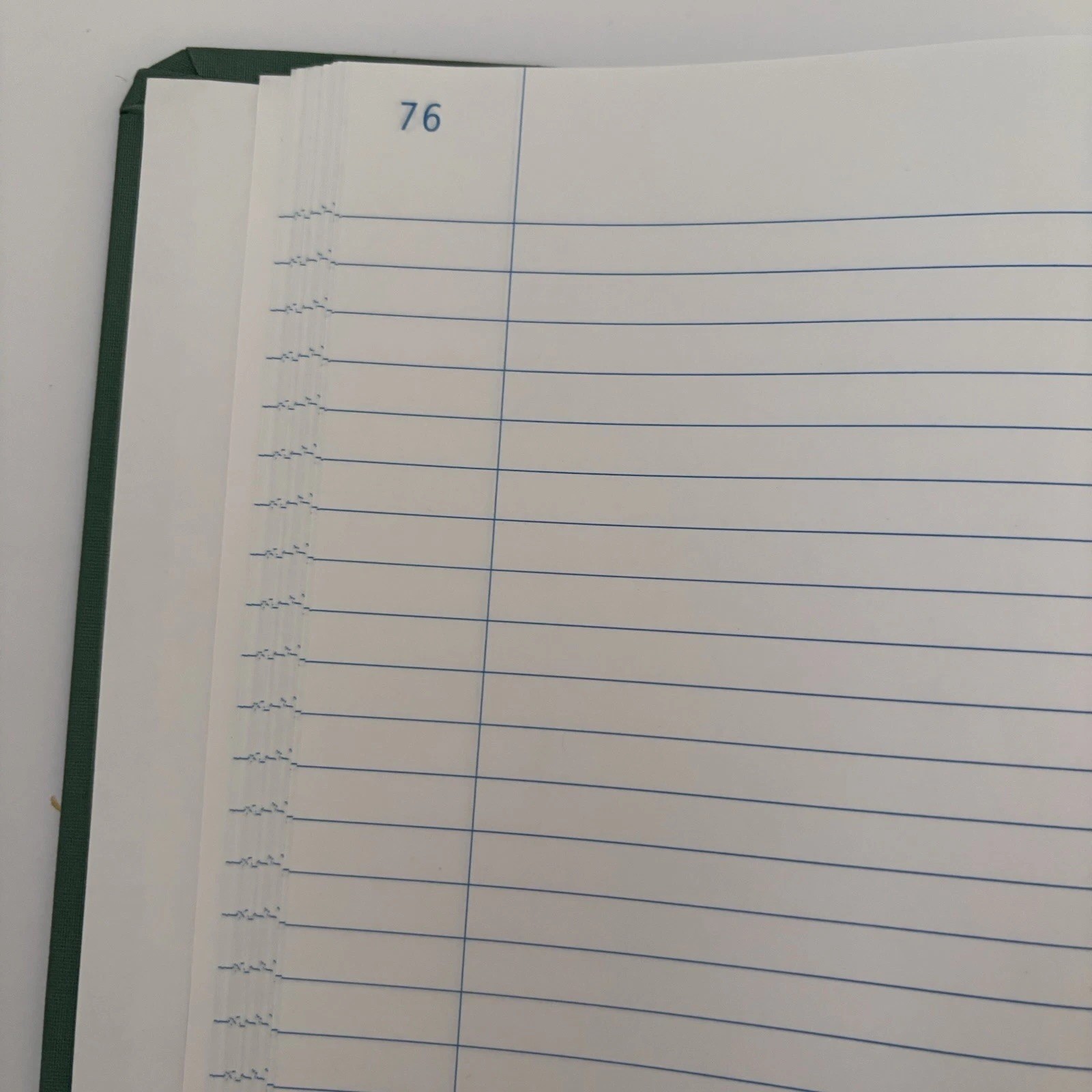 National A66150R Record Book Canvas Tuff Series 160 PGS READ! 12-1/8 x 7-5/8