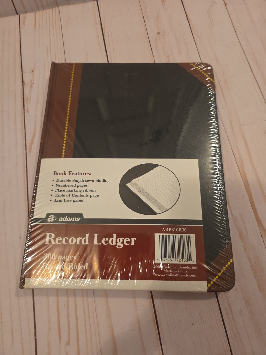 Adams Record Ledger 150 Page Record Ruled Hardcover NEW