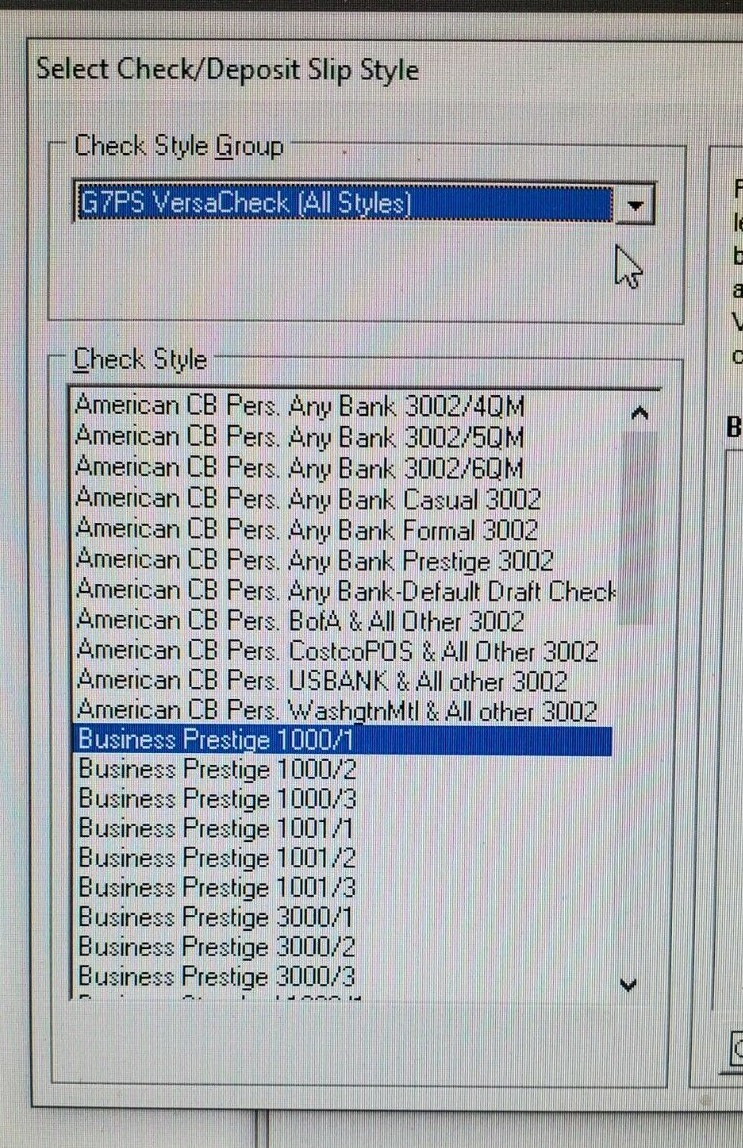 Versa Check Refills Classic Business Style 250 Blank Check / 3 Part page 1 Pack