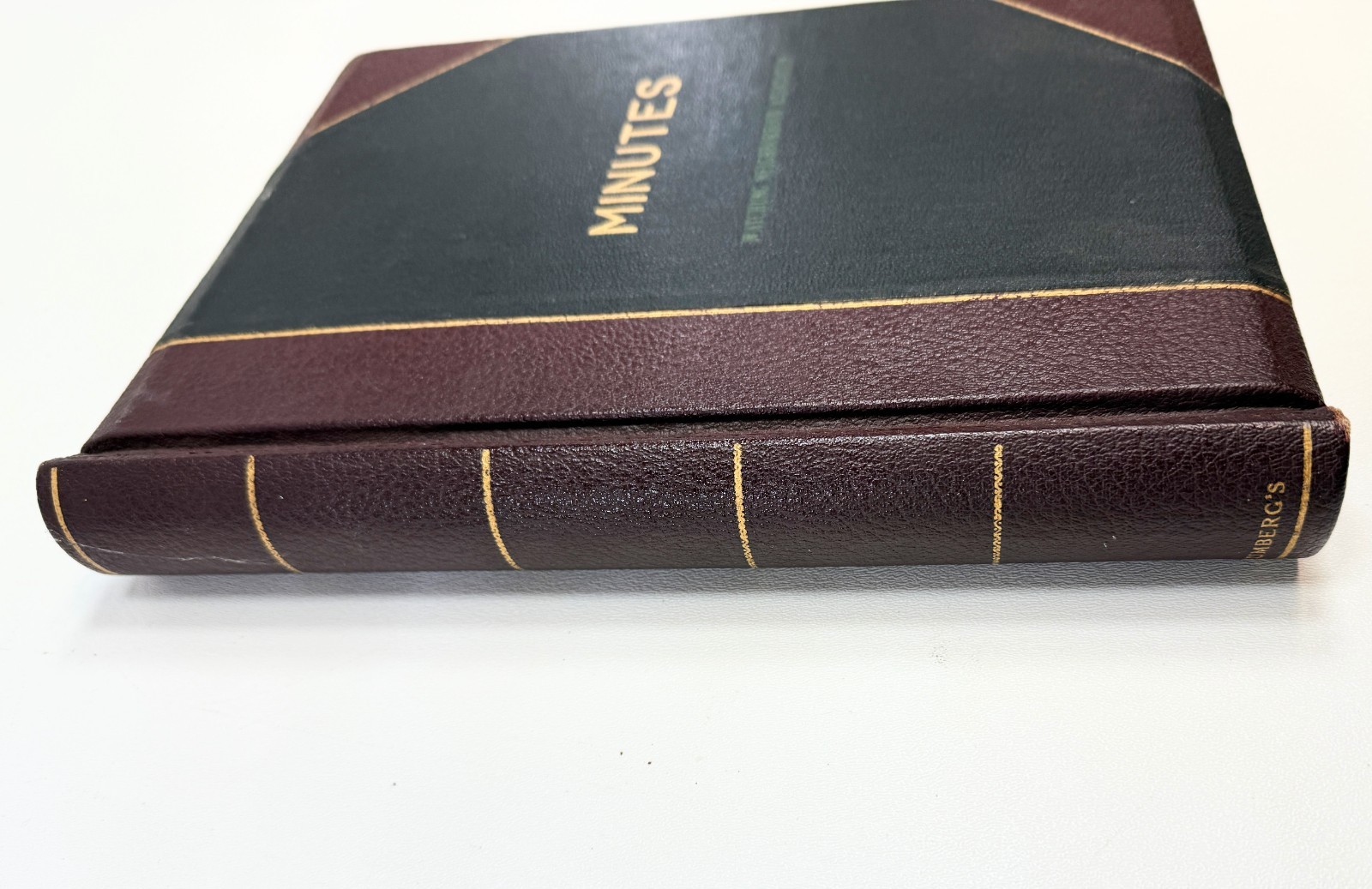 Meeting Minutes Watchung Neighborhood Association Record Book Blank Binder