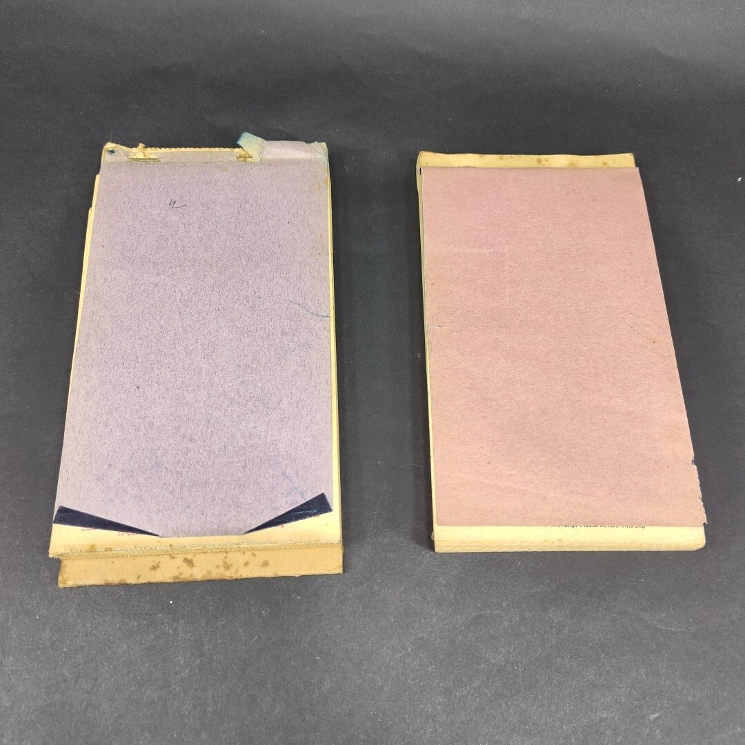 Lot of 2 – 1943 & 1945 Latimer Sales Book Duplicate 50 Sets 5H528 4″ x 6.5″ Used