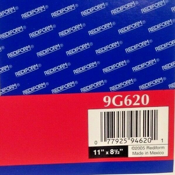 Rediform Visitors Log Book 50 Pages 1-Part Wire Bound White 11″ x 8.5″ 9G620 NEW