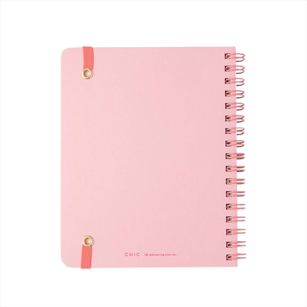 Greeting Life 2019 A6 Ring Monthly Planner (Chic)