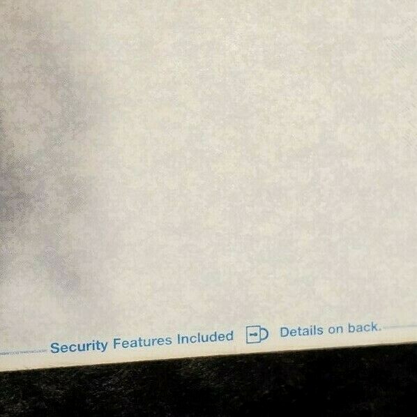 Versa Check Refills Classic Business Style 250 Blank Check / 3 Part page 1 Pack