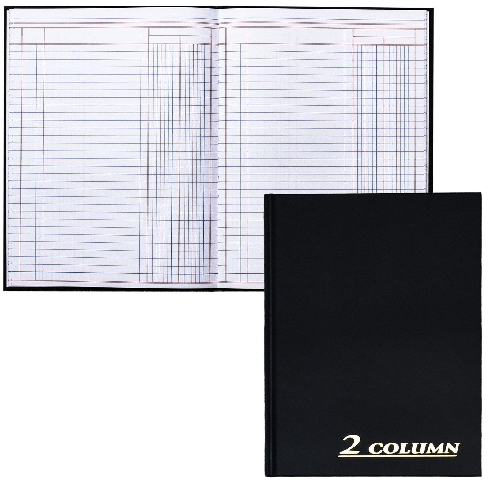 Adams Tops ARB8002M Account Book, 2 Column, 80 Pages, 7 x 9-1/4″