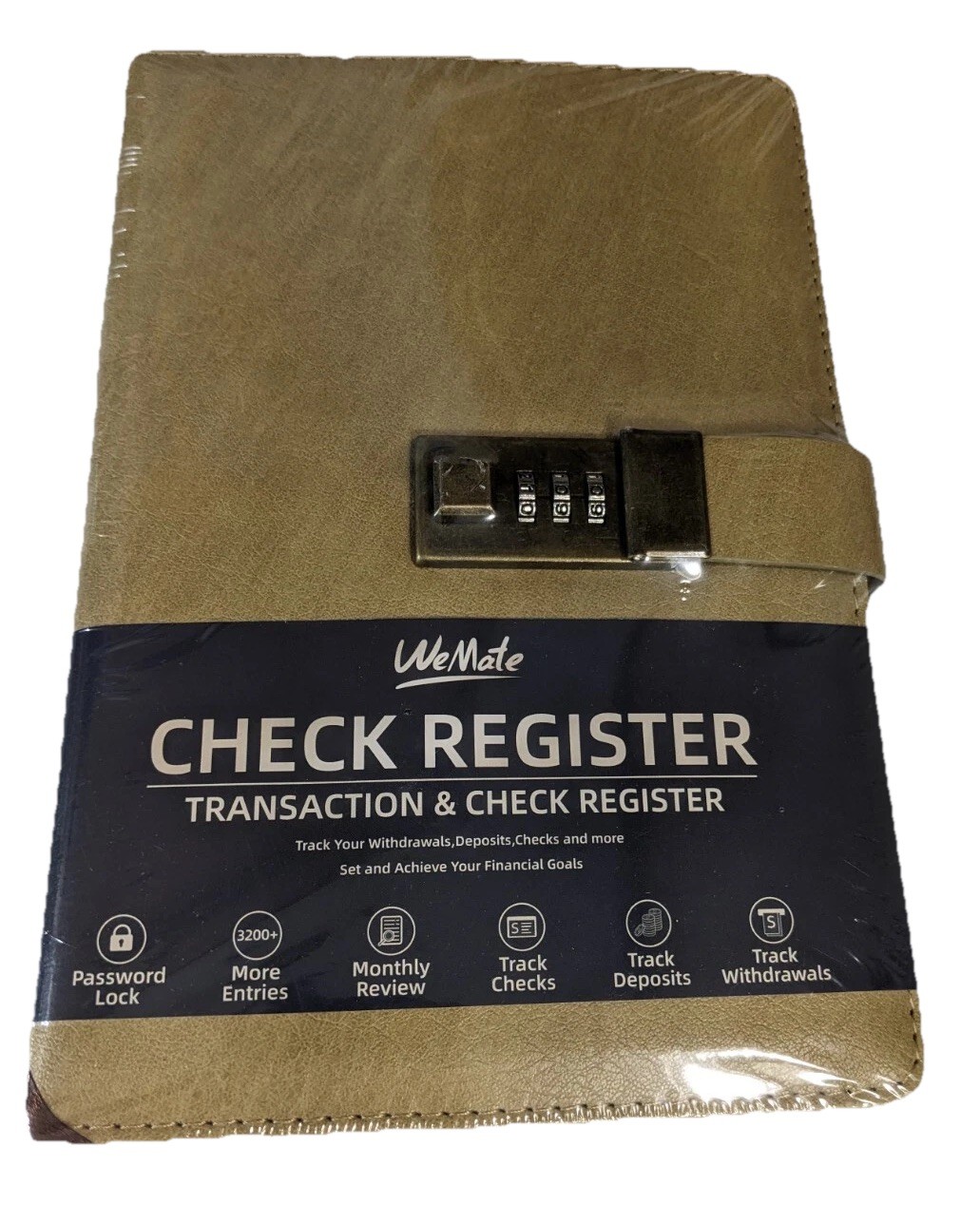 NEW- WeMate Transaction & Check Register – Track Personal Or Business Financials