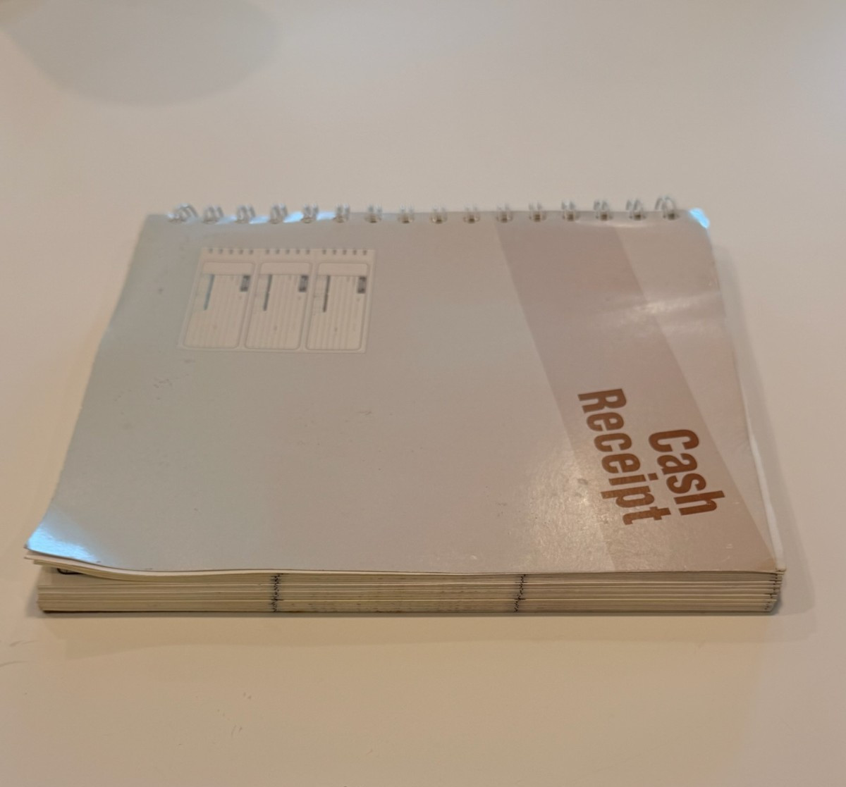 Cash Receipt Book 3-Per Page Carbonless Spiral Bound CRB 111-2 Made in USA (225)