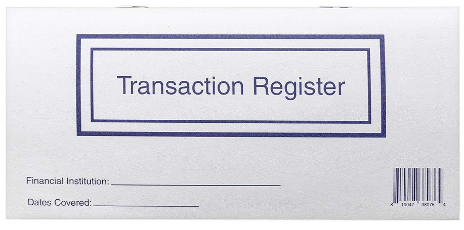 Checkbook Registers for Personal Checkbook, Transactions Ledgers, Pack of 10,…