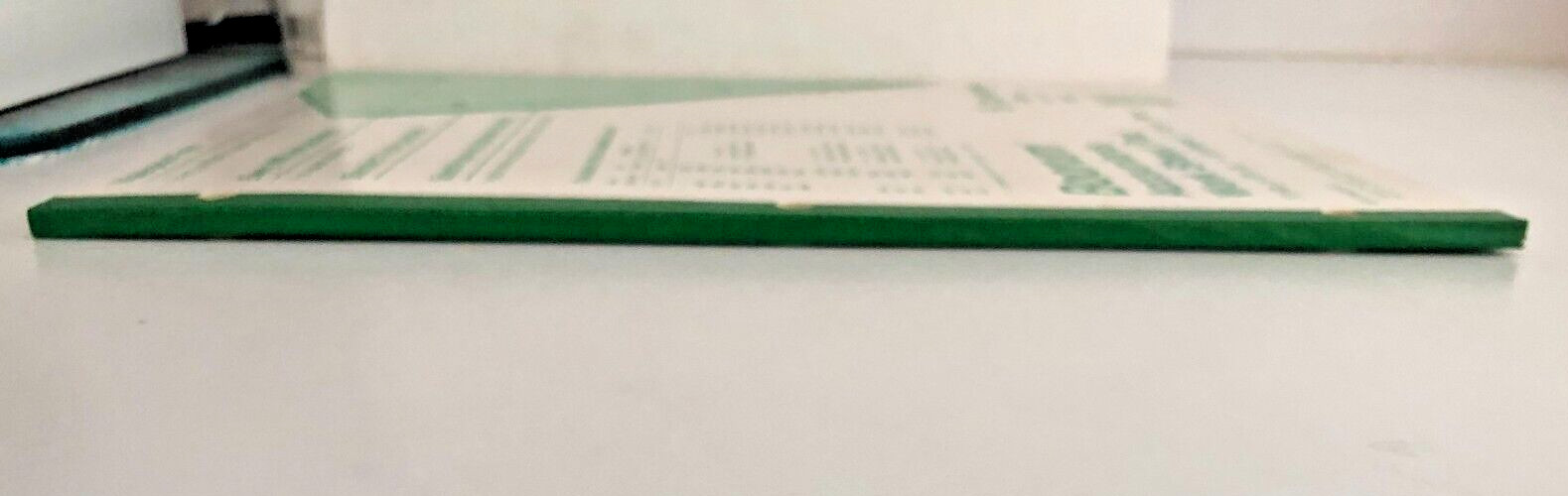 Vtg Boorum Columnar Acctg Work Sheet Pad 6 Column 8806 50 Sheets Blank Green Pgs