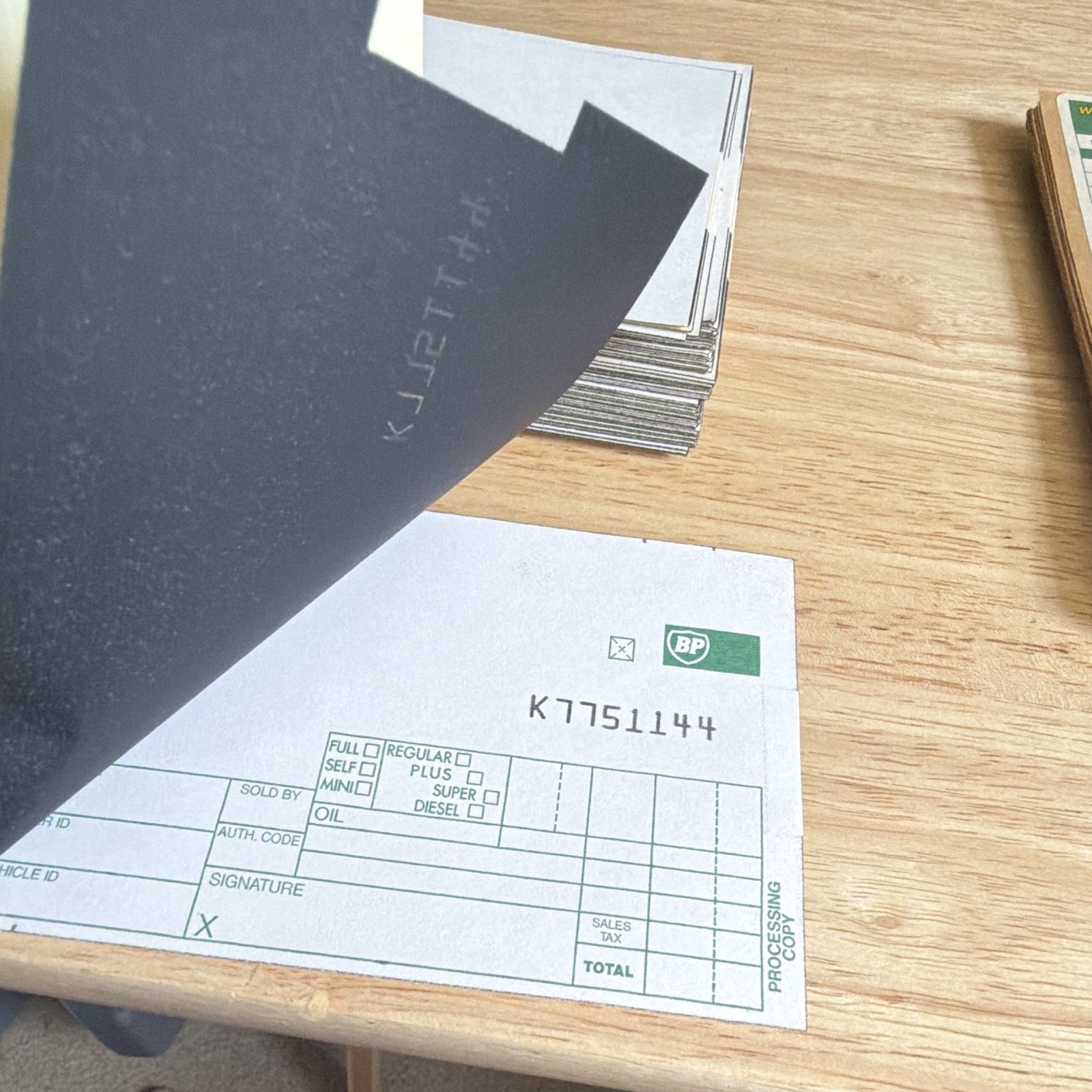 BP Invoices Invoice/Receipt Multi-Part Form Pads, Model/MPN K7151531