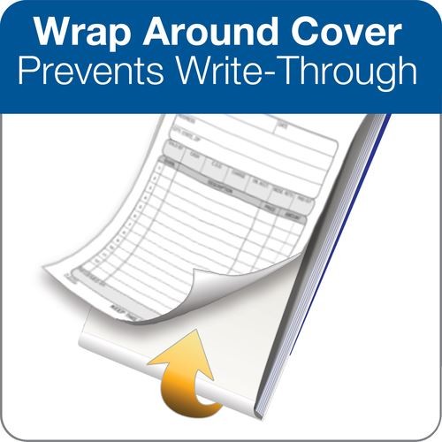 ABFT5868 Job Work Order Book, 3-Part, Carbonless, 33 ST/BK