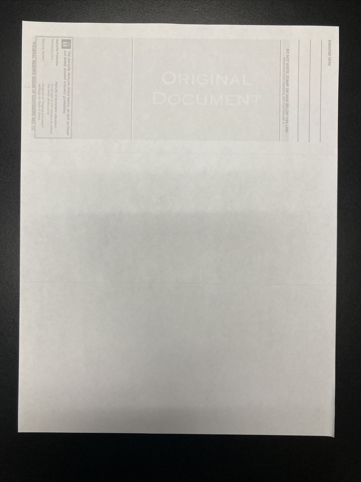 Blank 317LB Laser MICR Checks Green 500 Count – Brand New!!