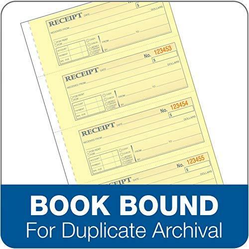 TOPS Money/Rent Receipt Book, 3-Part, Carbonless, 11 x 7-5/8 Inches, 4