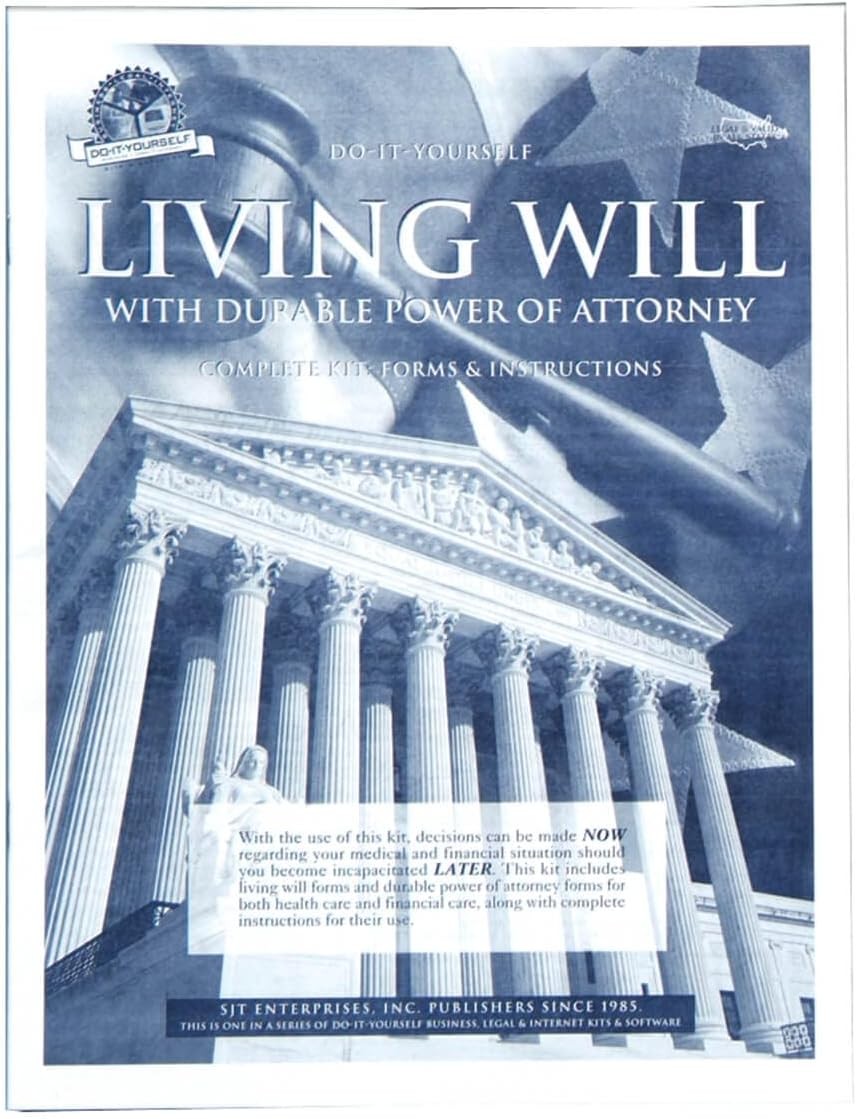 Do-It-Yourself Will Kit – Includes Last & Testament Living and Trust Booklets