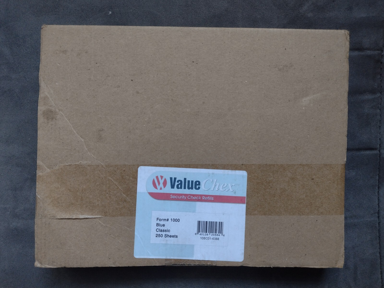 new VersaCheck ValueChex – Form #1000 – Blue – Classic – 250 Sheets