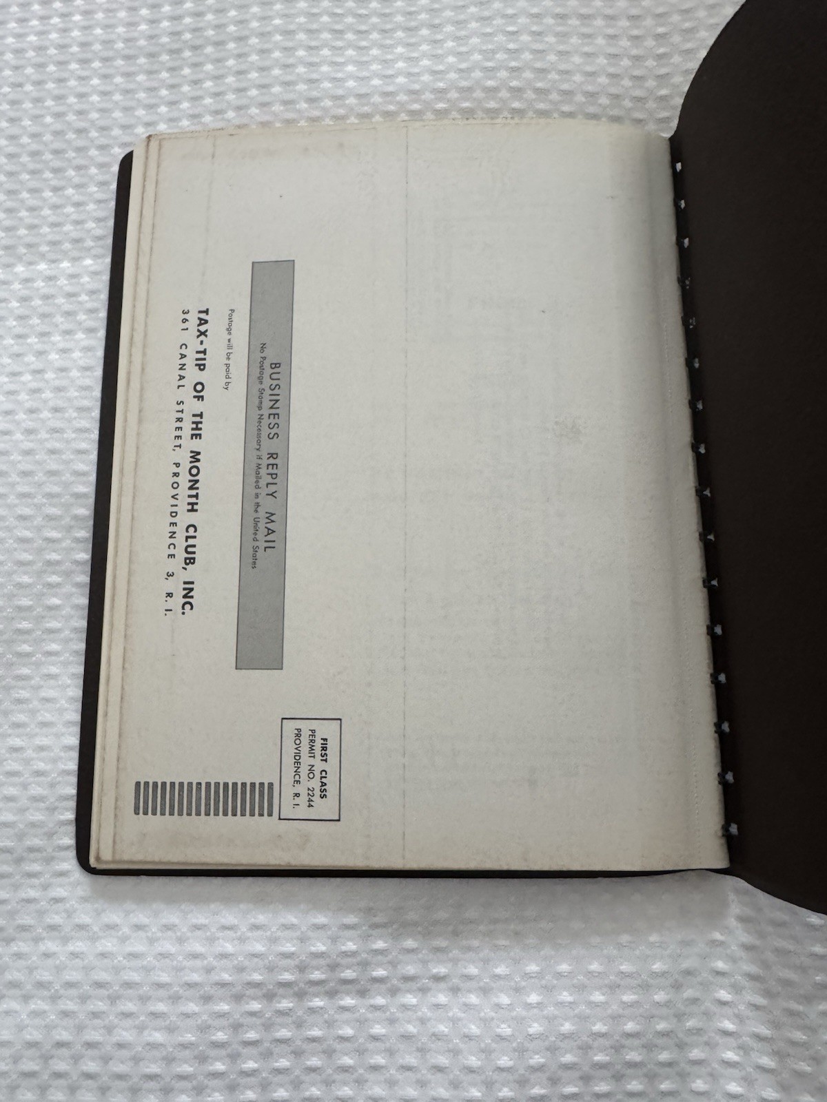 Vintage Dome Simplified Weekly Bookkeeping Record No 600 Unused Ledger Accounts