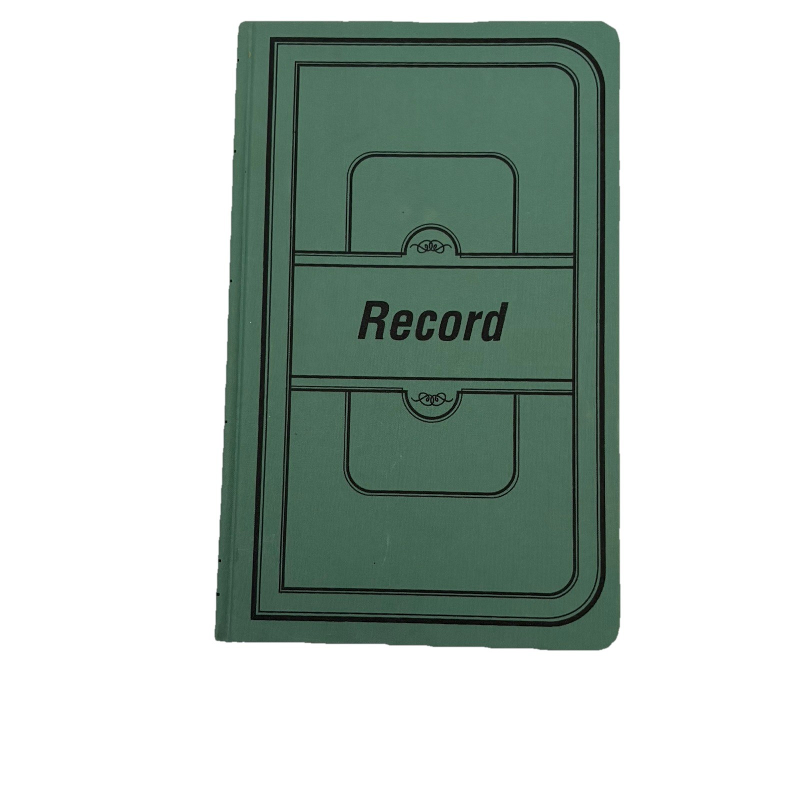 National A66150R Record Book Canvas Tuff Series 160 PGS READ! 12-1/8 x 7-5/8