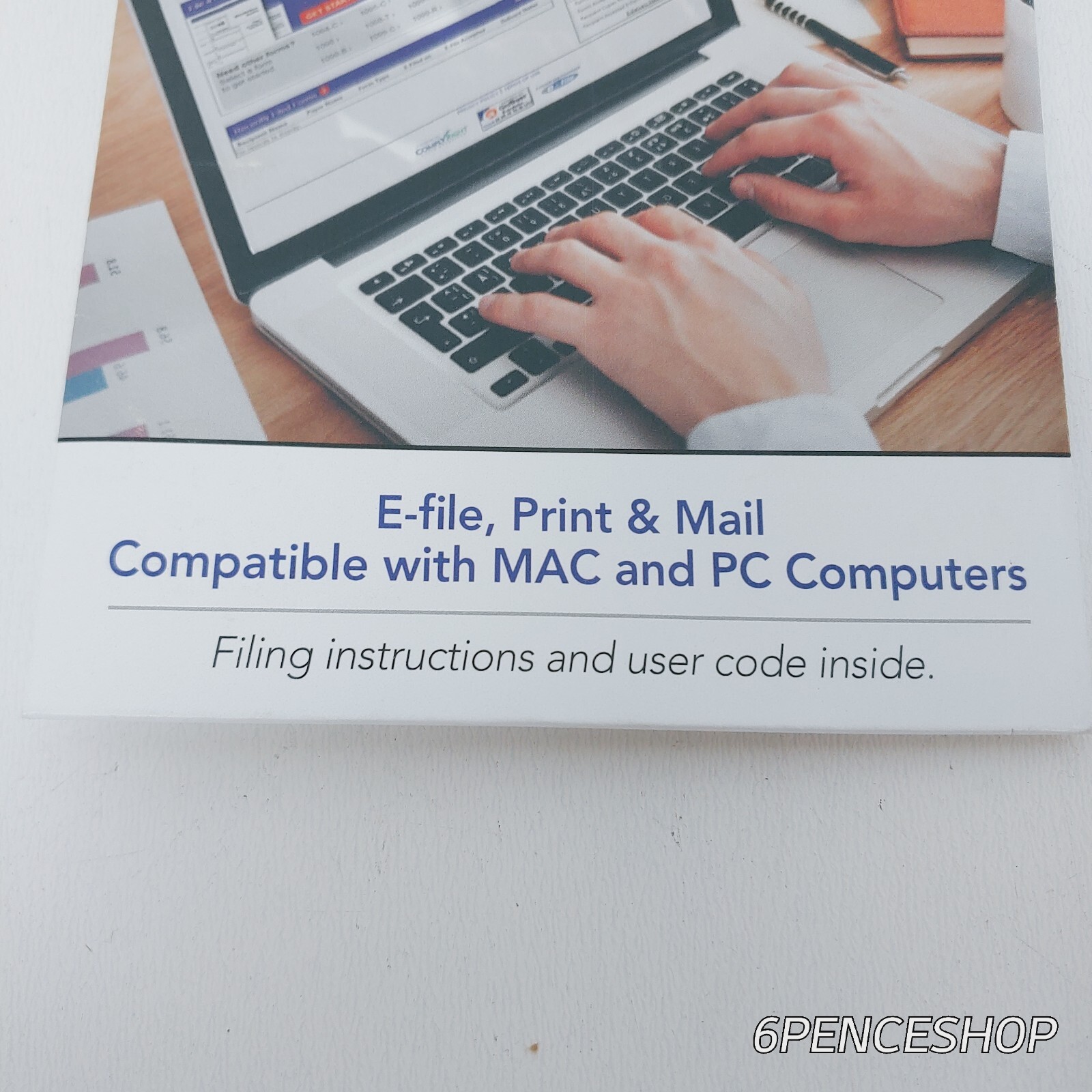 New FAST FILE Small Business Tax Filing Card, W2 & 1099 (Available 07/2024)