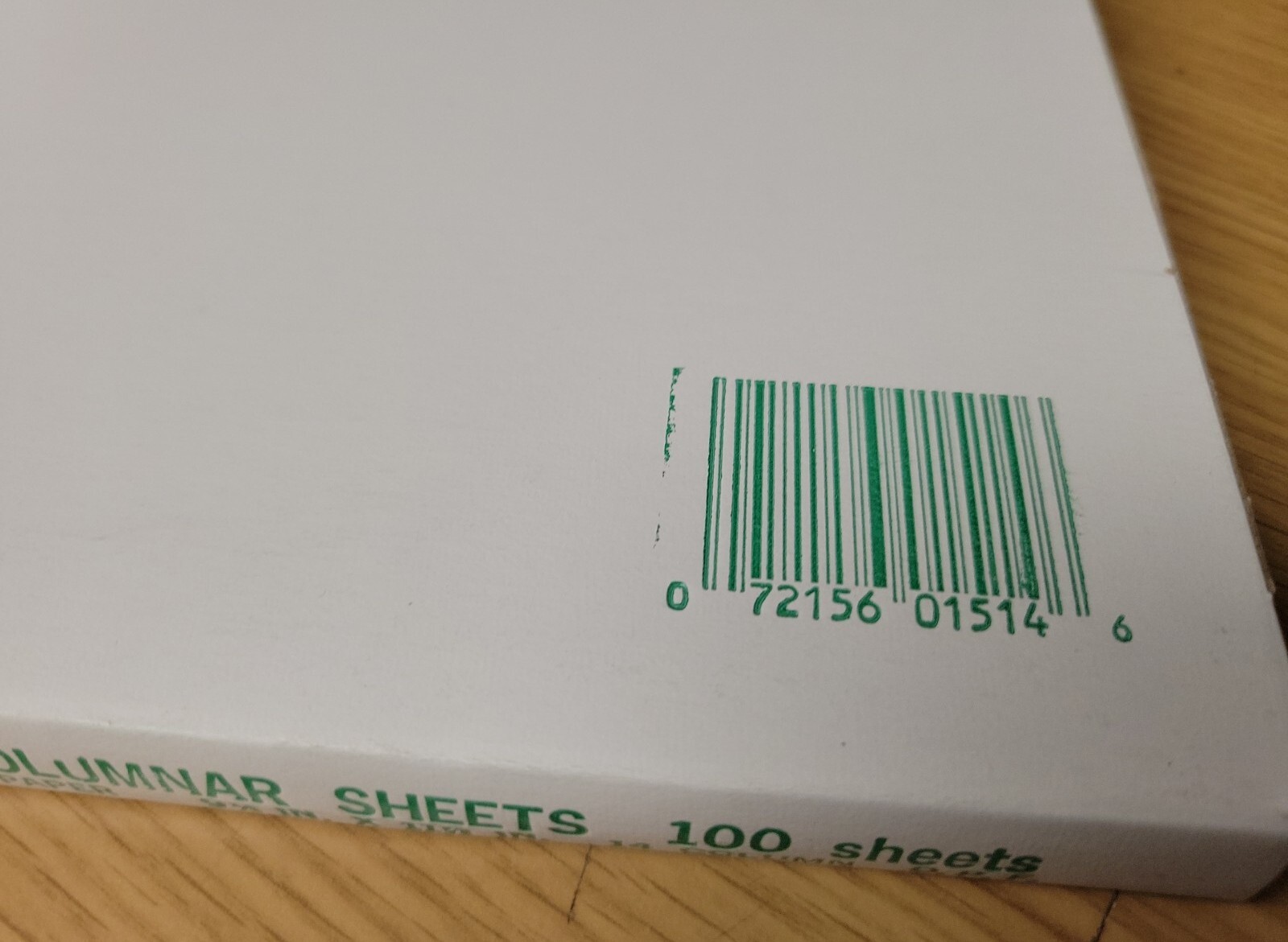 Boorum 100 Sheets Columnar Accounting Sheets 14 Column 9-1/4 x 11-7/8 New in Box
