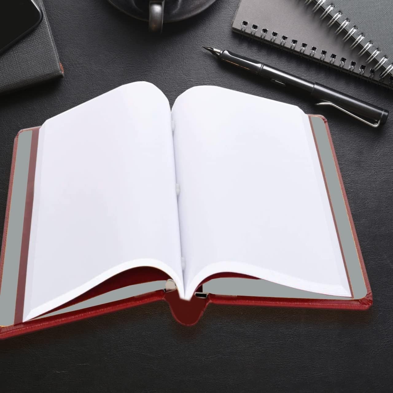 11 X 8.5 Inch Letter Size Minute Book Paper, 3 Hole Punched White Loose Leaf …