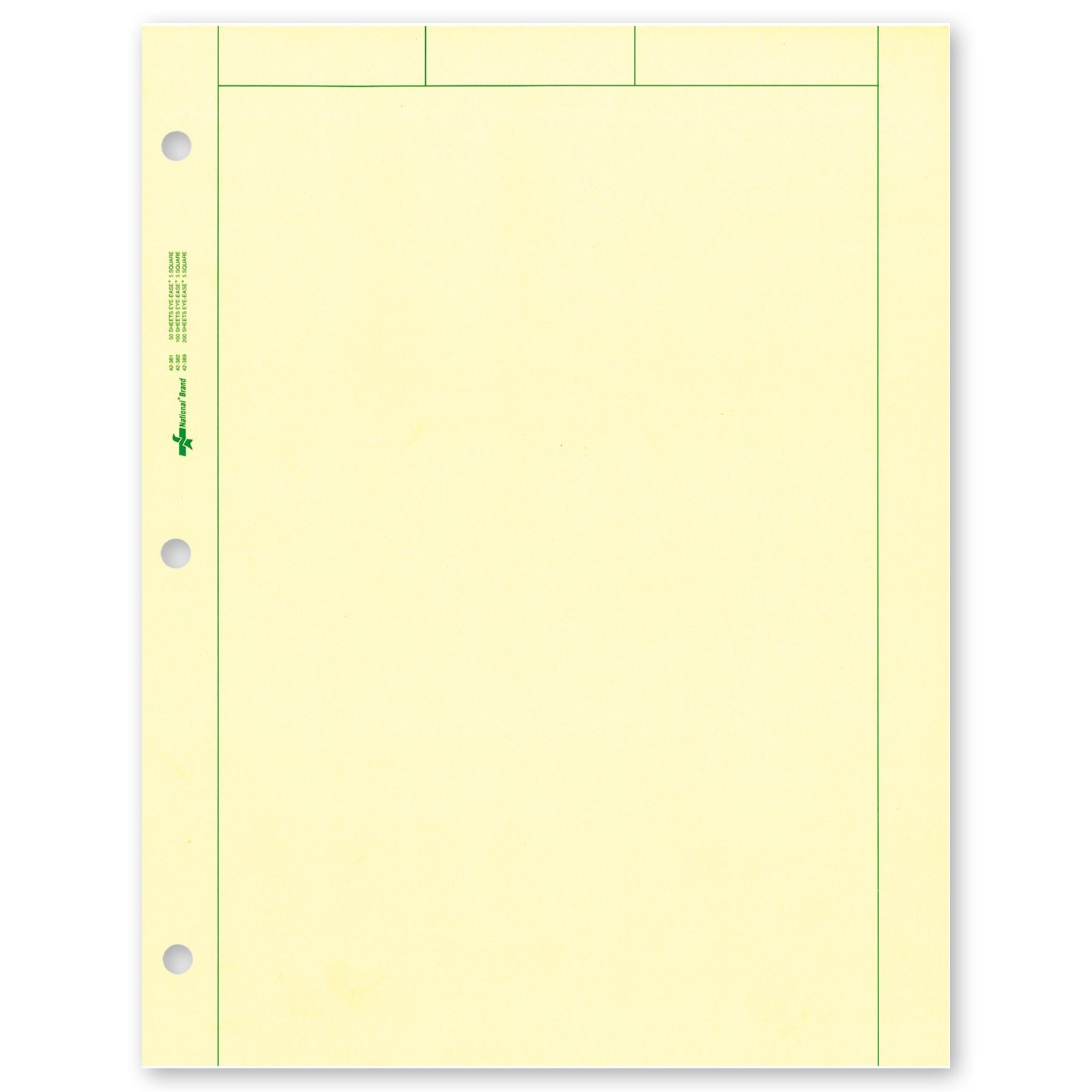 National Brand 42-382 Engineer’s Computation Pad, 100 Sheets, 8.5 x 11″