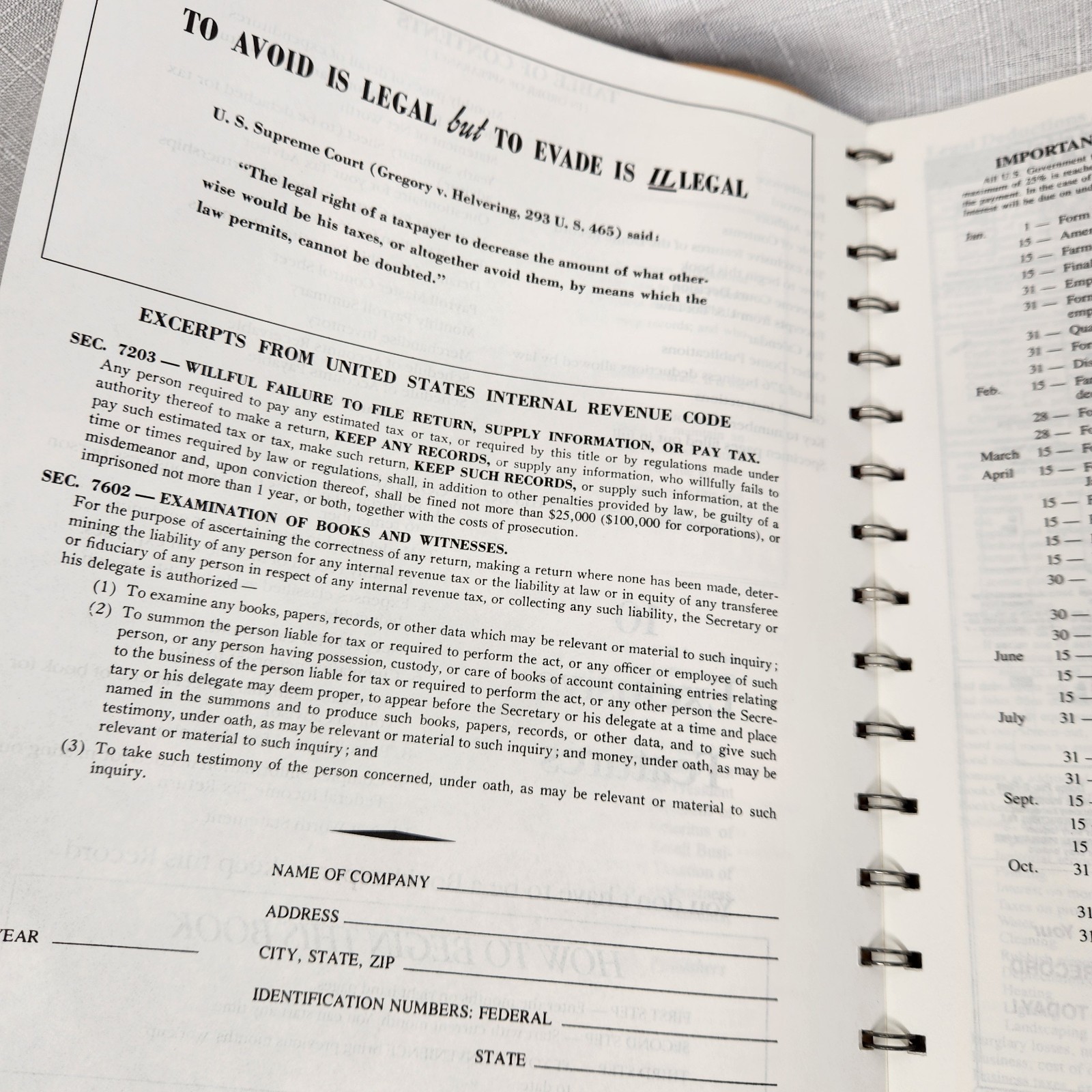 Dome Simplified Monthly Bookkeeping Record Accounting 8.75″ X 11.25″ Lot of 2