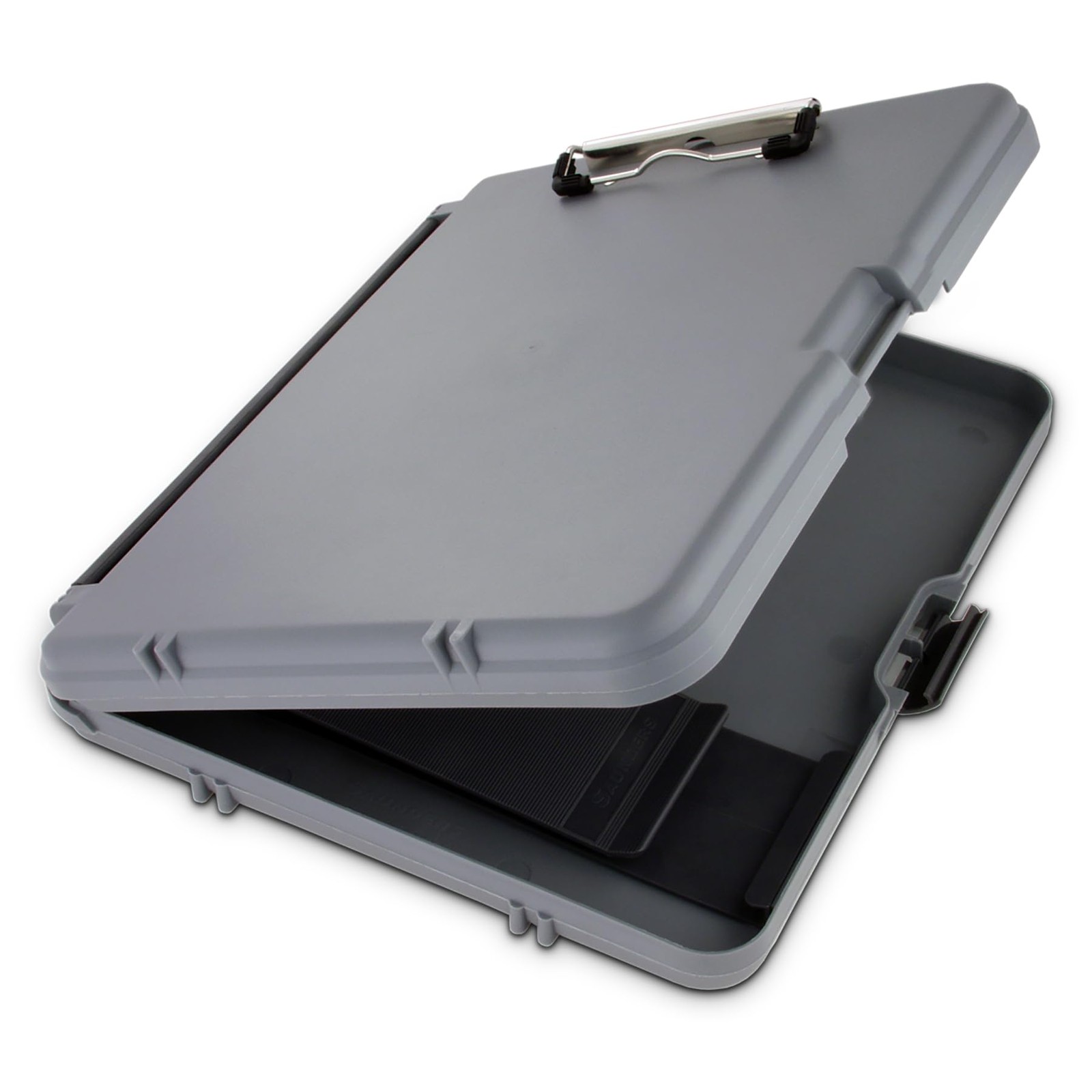 Saunders WorkMate 00470 Plastic Storage Clipboard – Gray, 1/2 In, Charcoal