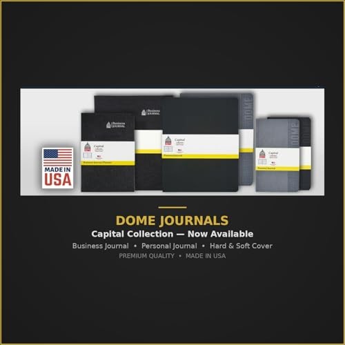 Dome DOM600 Bookkeeping Record Book Weekly 128 Pages 9 X11 Inches, Brown