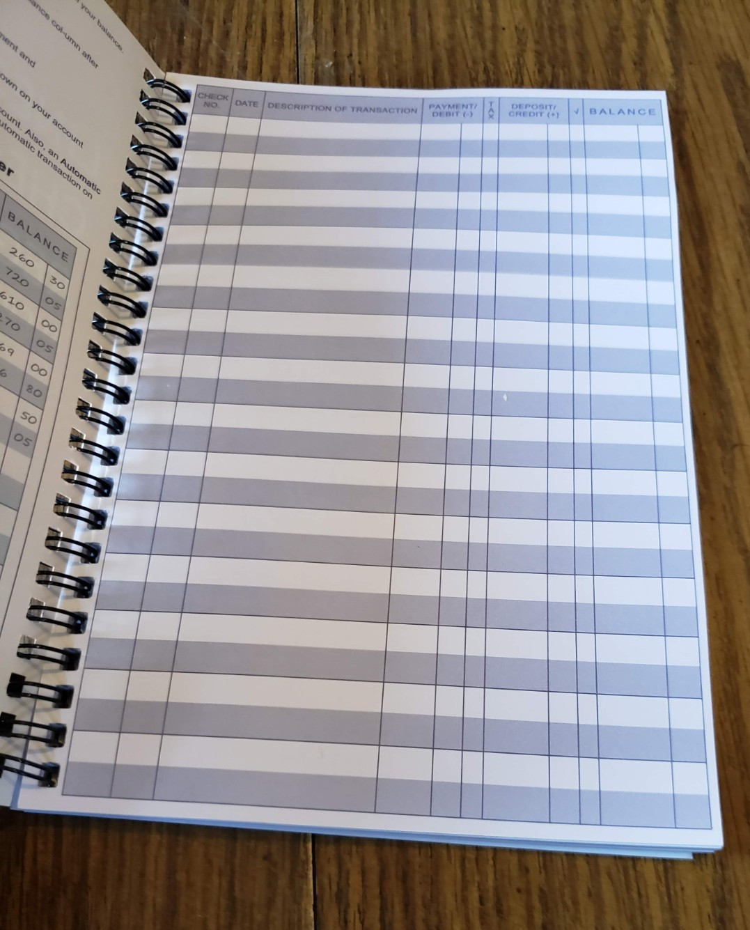 Check Registers for Personal Checkbook Register Bank Accounting Ledger Book NEW