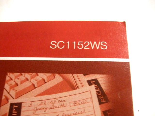 Reciept Book: Adams 2-Part (Duplicate); 200 5 1/4 ” X 2 3/4 ” Carbonless