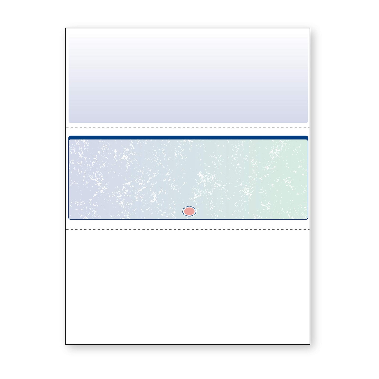Blue/Green Premier Prismatic Middle High Security Check Paper – QuickBooks & …
